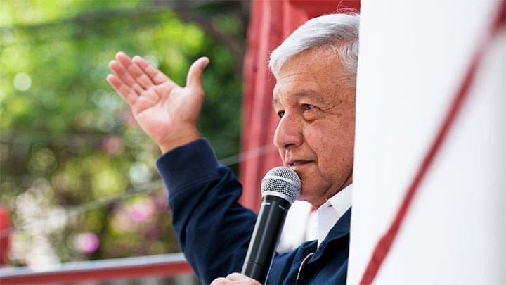 / El presidente electo de México, Andrés Manuel López Obrador. Antonio Nava / ZUMAPRESS.com / www.globallookpress.com