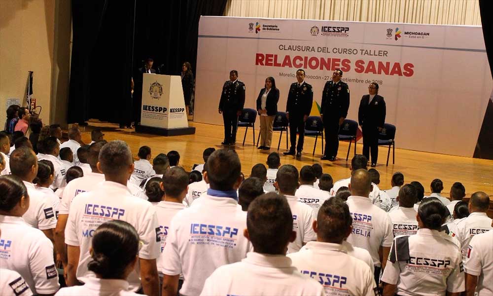 Concluye IEESSPP y SSM curso sobre relaciones sanas.