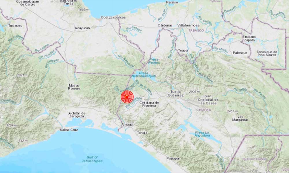 Un sismo de magnitud 4,7 sacude el sur de México